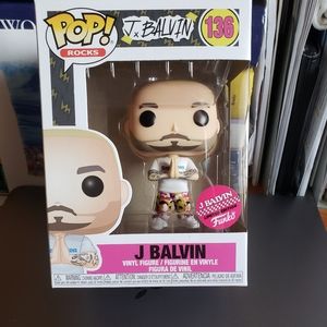 J Balvin limited edition Funko Pop! vinyl figure